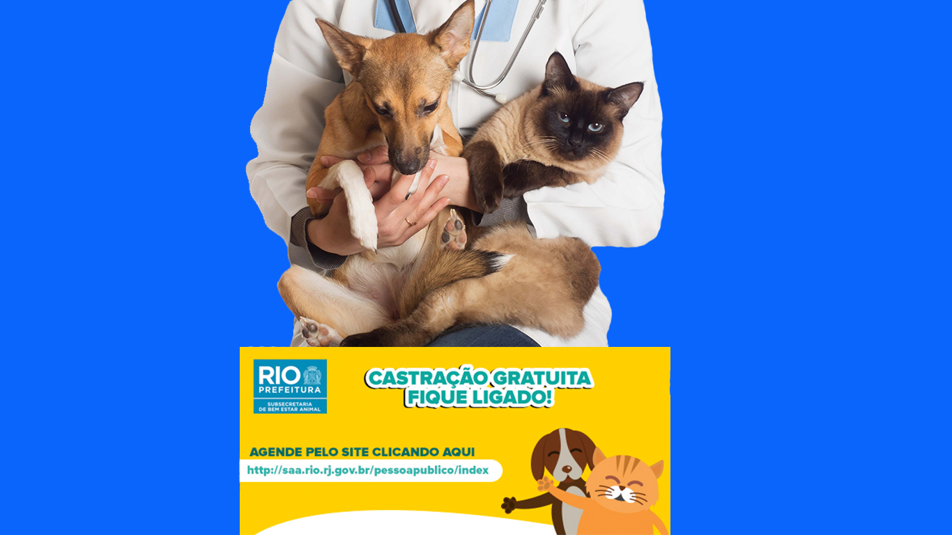 2_Agendamento de castracao de pets com banner da prefeitura do Rio