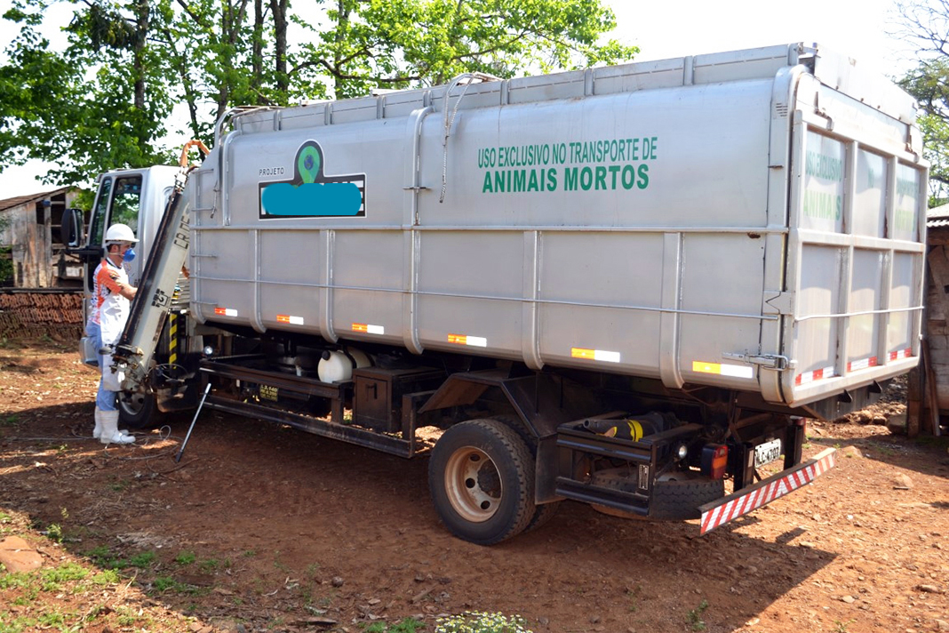 transporte de animais mortos