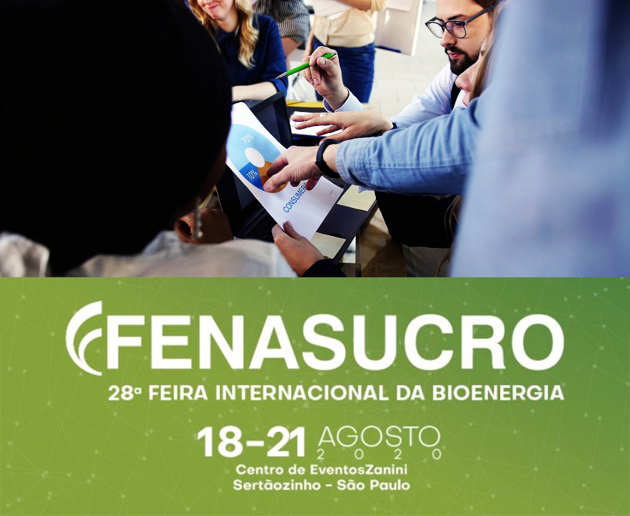 Banner da Fenasucro com foto