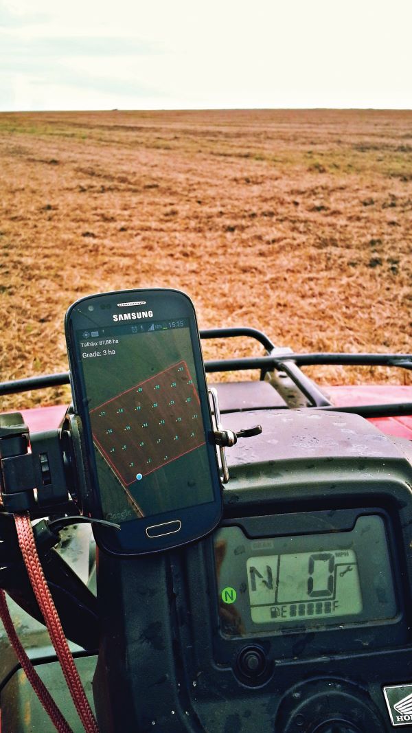 Using AgriPrecision on All-Terrain Vehicle