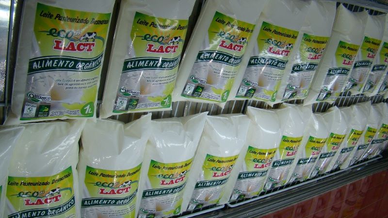 Leite organico Ecolact
