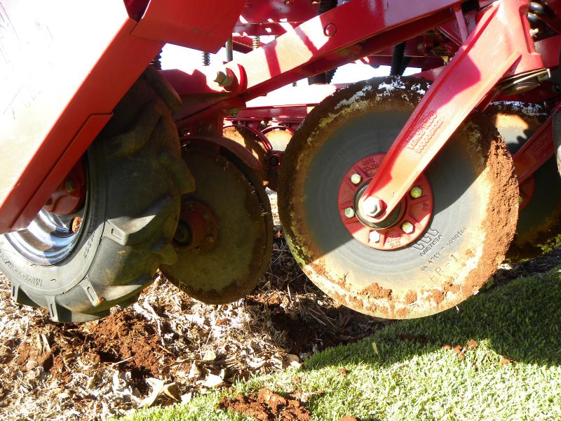 Quando usar a haste sulcadora e os discos duplos no SPD