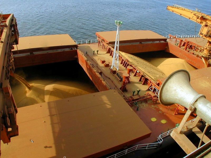 Soja export graos
