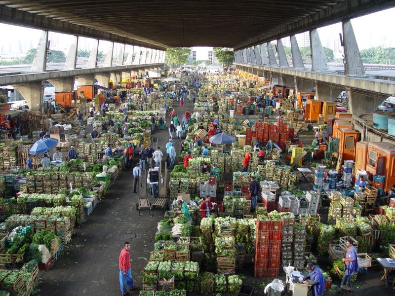 Setor Verduras-CEAGESP-