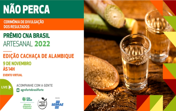 CNA PREMIA MELHORES CACHAÇAS DE ALAMBIQUE